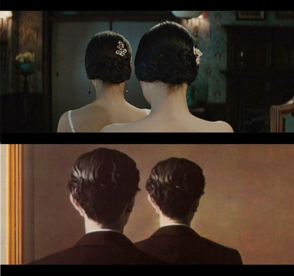 Park Chan Wook y Magritte, como muestra de la gozada visual que es